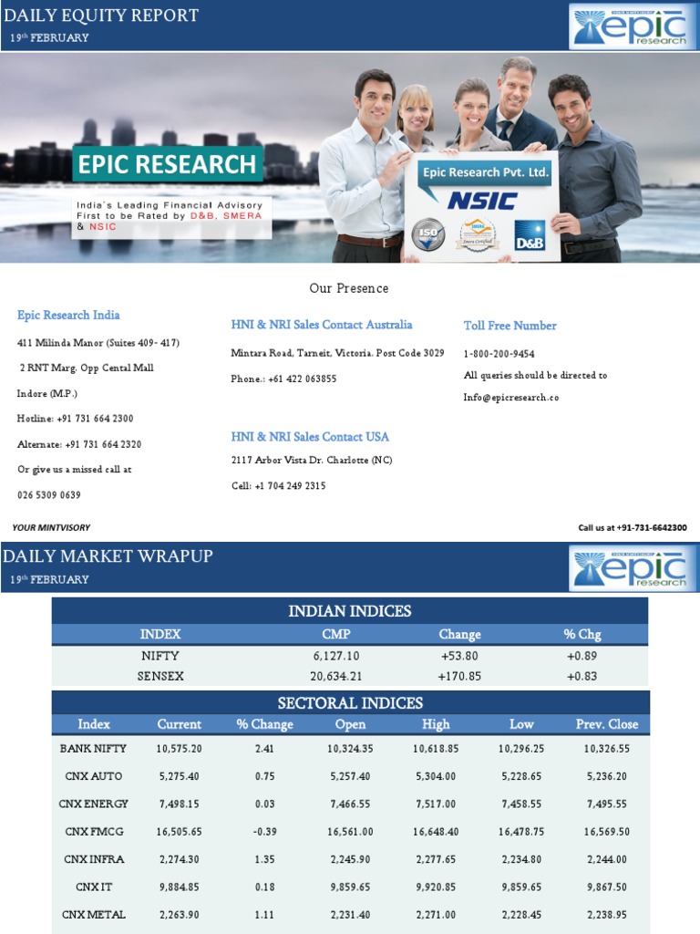 Daily Equity Report 19 Feb 2014 | PDF | Investor | Investing