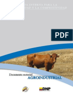 Agenda Interna Sector Agroindustrial DNP