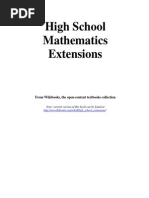 Mathematics Extension 2 HSC Level