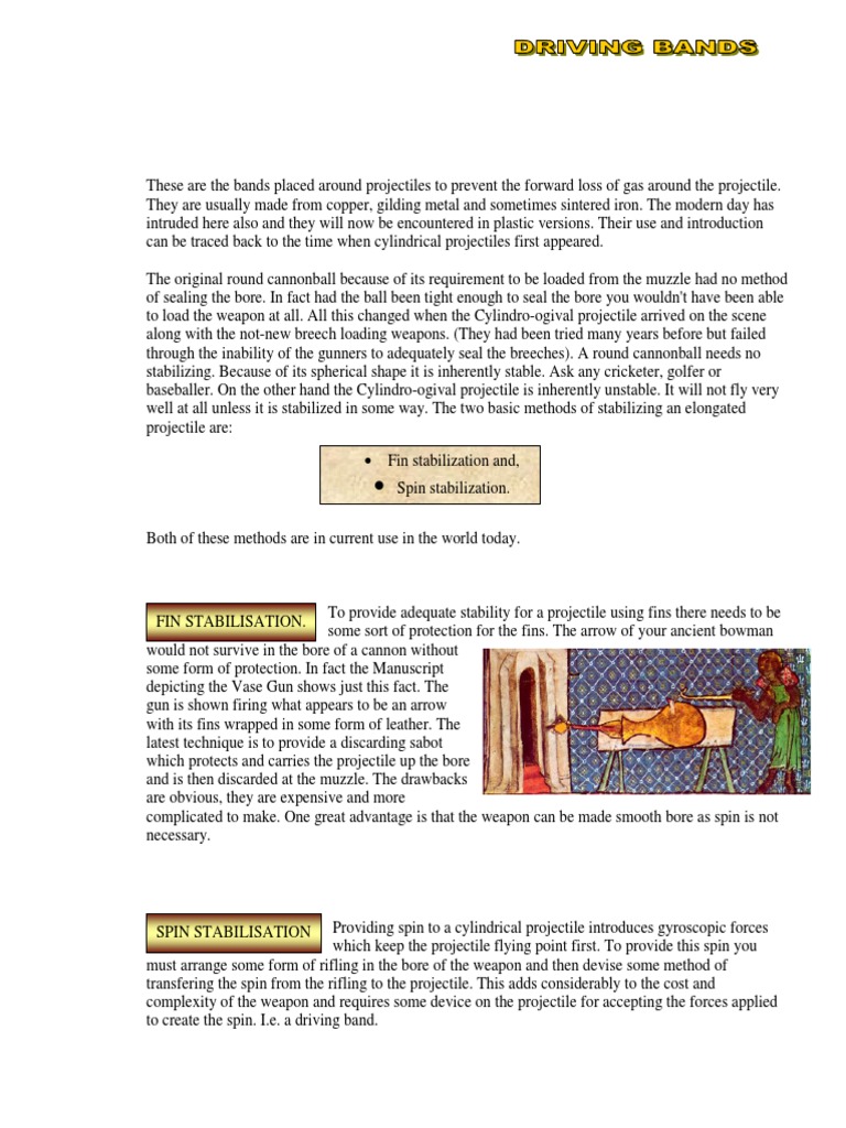 Driving Bands | PDF