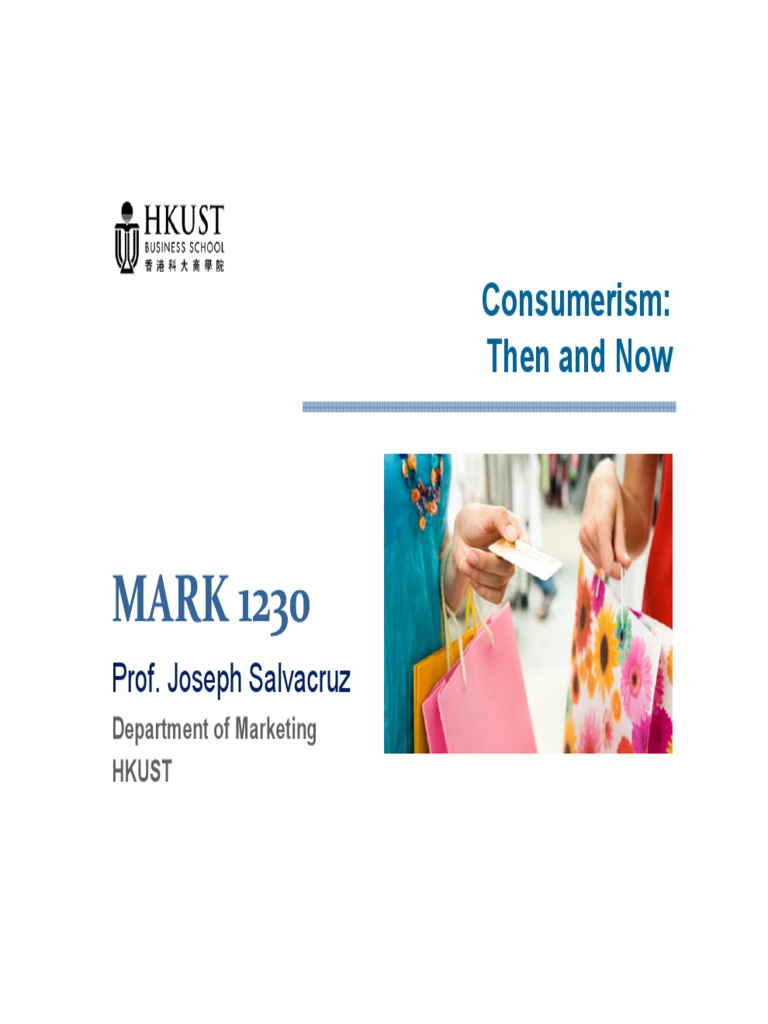 Consumerism And Advertising Affecting Americans