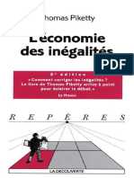 Thomas Piketty-L'Economie Des Inegalites