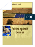 PADR CURS7 8 9 Politica Agricola Comuna