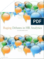 Debate Over HR Analytics