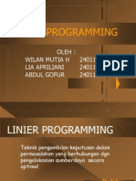 Linier Programming