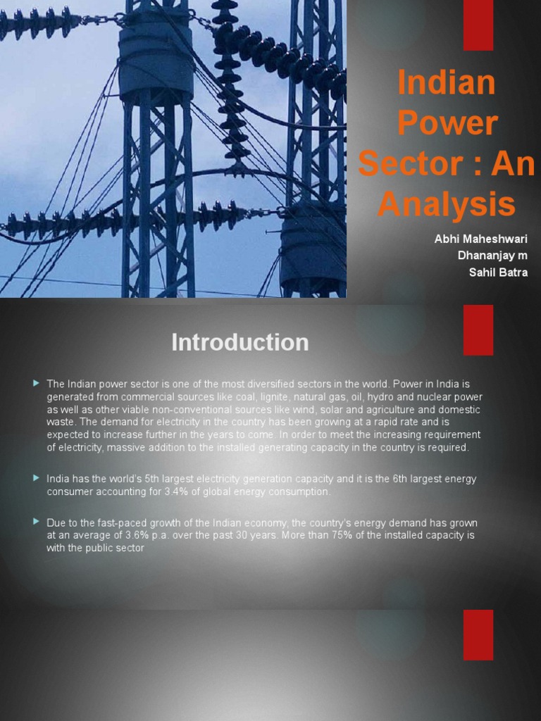 Indian Power Sector | PDF | Electricity Generation | Nuclear Power