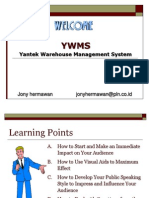 Yantek Warehouse Management System: Jony Hermawan Jonyhermawan@pln - Co.id