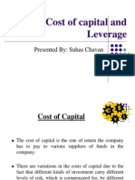 Financial Risk and Relationship Between Cost of Capital