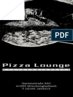 Speisekarte Pizza Lounge MG