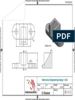 CS Bracket Design Produced in Autodesk Educational Software