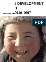 Human Development Report Mongolia 1997