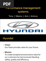 Performance Appraisal at Hyundai