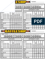 Latin Irregular Verb Battleships