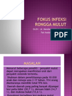 Fokus Infeksi Rongga Mulut Kuliah Bagian Gigi