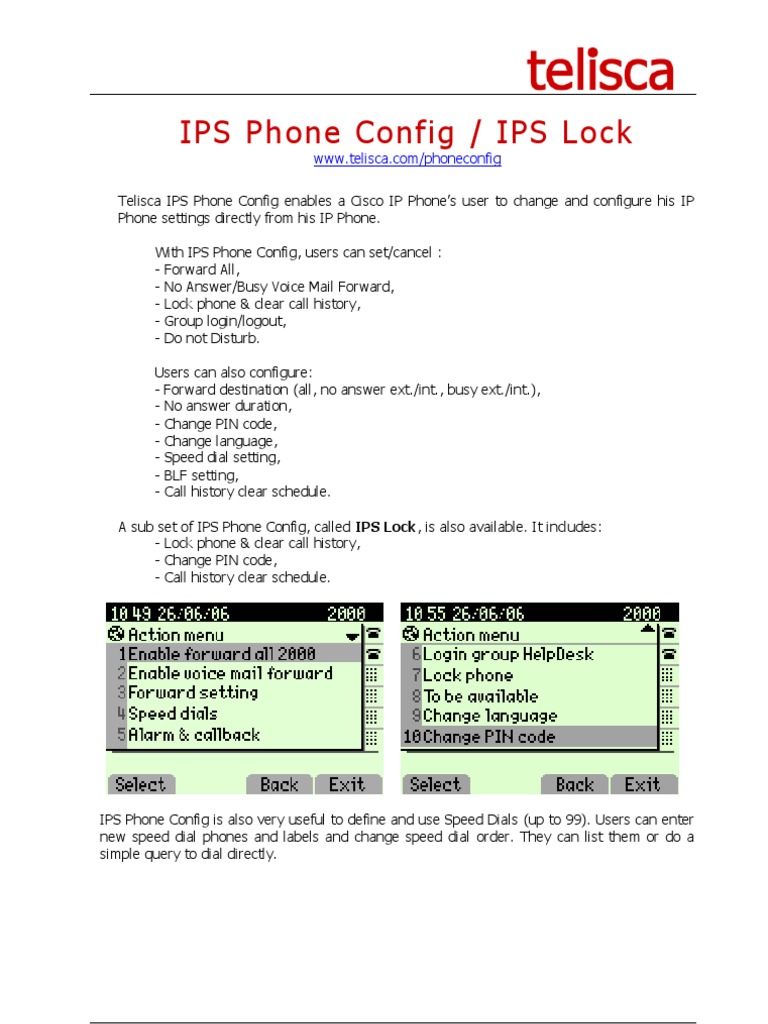 IPS Phone Config Data Sheet | PDF | Voicemail | Telecommunications
