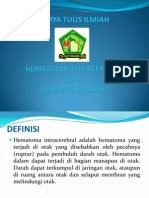 Hematoma Intracerebral