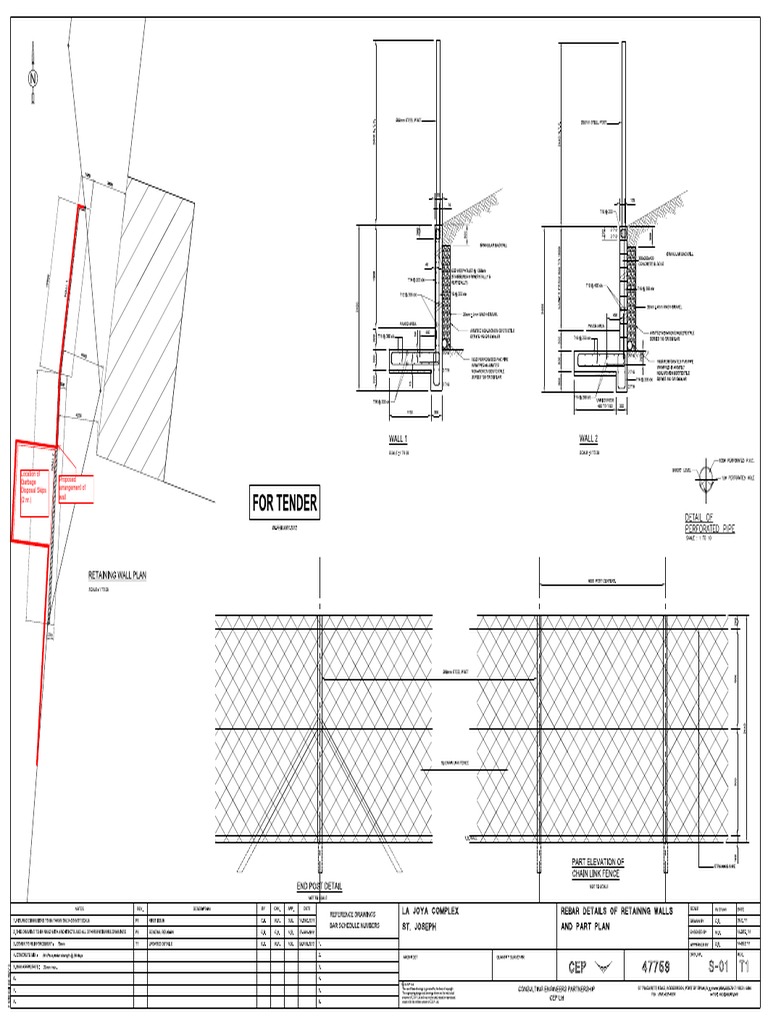 Location of Garbage Disposal Skips (2 NR.) Proposed Arrangement of Wall ...