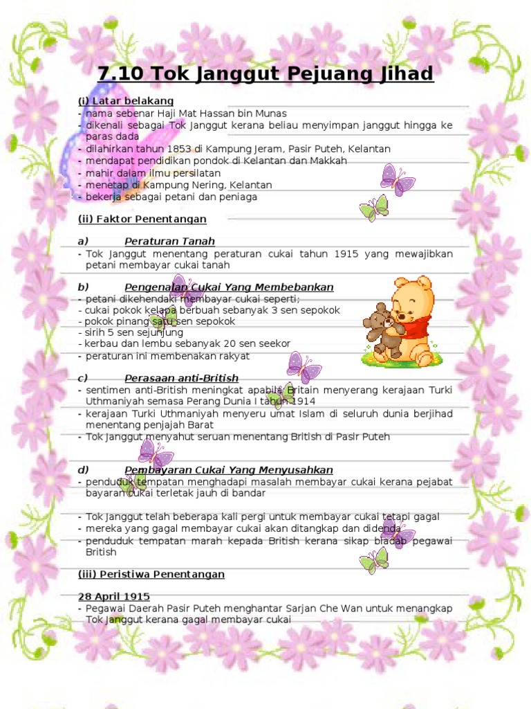 Tok Janggut Pejuang Yang Jihad Nota Pdf