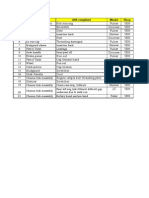 Vehicle part complaint tracking