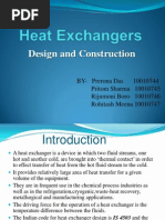 Heat Exchanger-Design and Construction