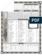 Utility Coc Character Sheet 1920s1920 Art Deco