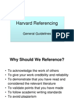 Harvard Referencing