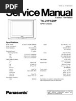 Panasonic TC-21FX20,21 Service Manual