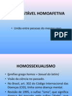 União Estável Homoafetiva