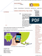 Como Configurar Internet Celulares Viva, Tigo y Entel_ Android Bolivia