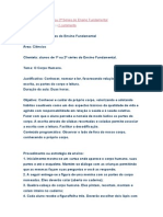 PLANO DE AULA 1 Ou 2 Séries Do Ensino Fundamental - Modelo