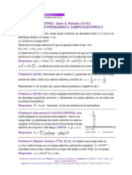 FBTFI02 - Serie A. Período 13-14-2 Taller de Problemas 4. Campo Eléctrico 2