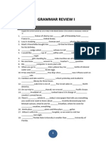 Grammar Review 1