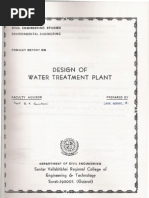 Download Design of Water Treatment Plant by Nikhil SN20797282 doc pdf