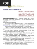DECRETO 4136 20 FEV 2002
