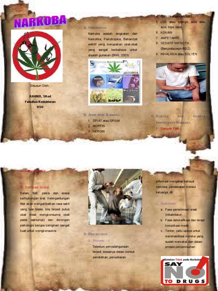 Leaflet Narkoba PDF