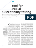 A New Tool For Antimicrobial Susceptibility Testing