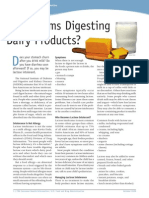 Lactose Intolerance FDA2009