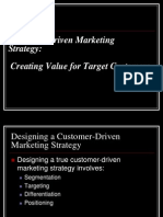 Creating a Customer-Driven Marketing Strategy