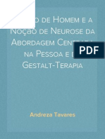 Noção de Homem e A Noção de Neurose Da Abordagem Centrada Na Pessoa e Da Gestalt-Terapia