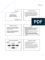 B12 - IS 1400 - B12 - IS 1400 - Lesson 1 - Introduction To Systems Thinking (Part 1)