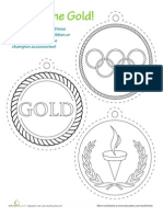 Printable Olympic Medals Printable