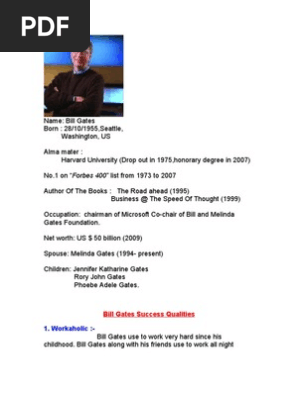 Bill Gates Microsoft Windows Microsoft