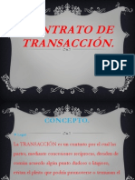 Contrato de transacción: elementos, características y efectos