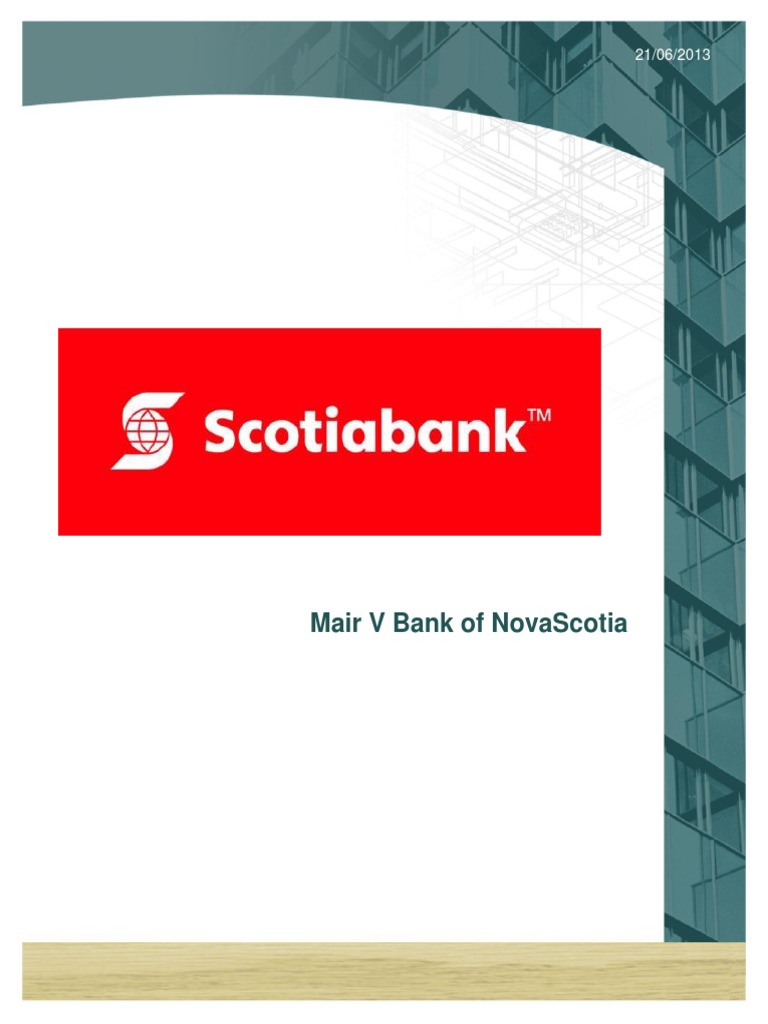 Analysis of Mair V Bank of Nova Scotia A Case Regarding Material