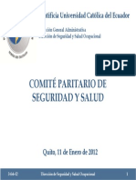 2012 002 03 SSO Comite Paritario Seguridad Salud Ocupacional PUCE