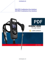 Kimo Kigaz 200 Combustion Gas Analyzer Manual