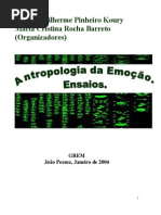 Antropologia da Emoção. Ensaios. CD-Rom. JP. GREM. 2004