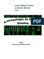 Antropologia da Emoção. Ensaios. CD-Rom. JP. GREM. 2004