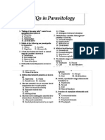 MCQs in Parasitology