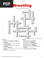 Wrestling Score Sheet | PDF | Indoor Sports